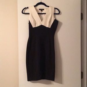 Black and white Banana Republic mini dress size 0